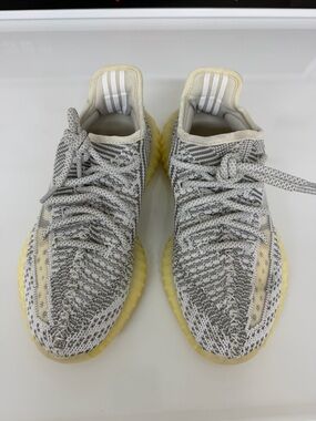 Yeezy Kids Sneakers in Grey and Yellow